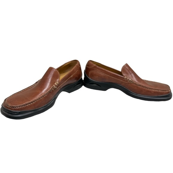 Cole‎ Haan Nike Air Loafers Size 9 1/2M. Brown